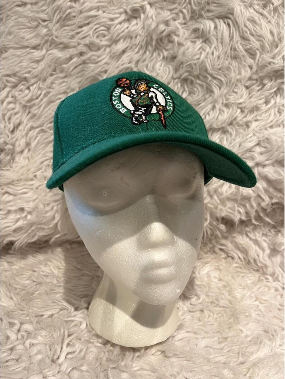 Boston Celtics Fitted Adidas Wool NBA Green Logo Clean New? Baseball Hat Cap